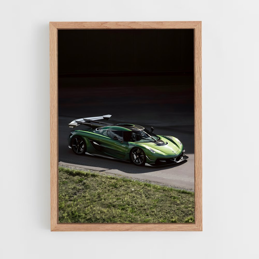 Poster Jesko attack – affiche Koenigsegg (vue 4)
